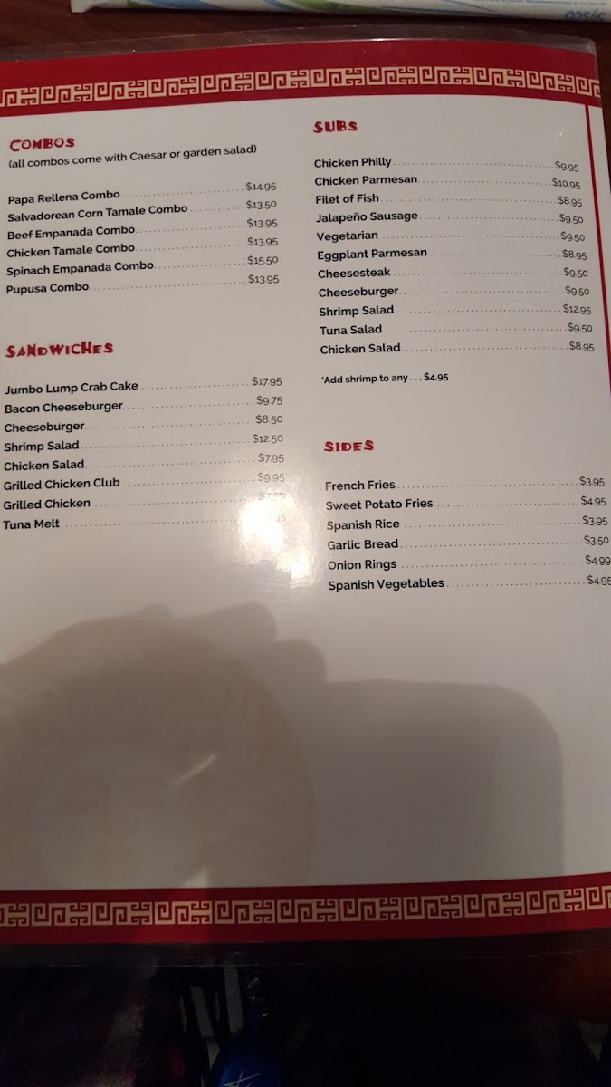 Salsa Grill Menu - Image 2