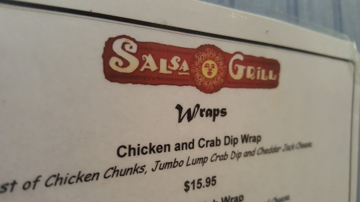 Salsa Grill Menu - Image 3